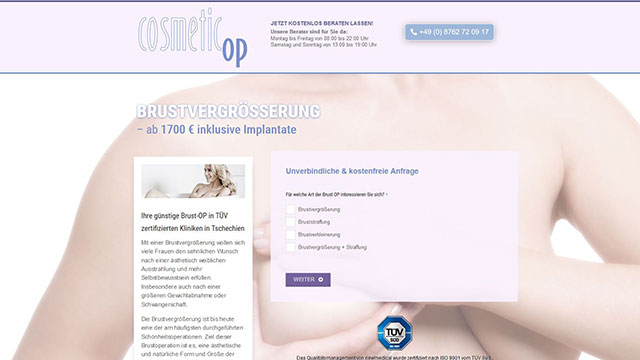 Referenzprojekt: NewMedical GmbH — Website von Konrad Griesser